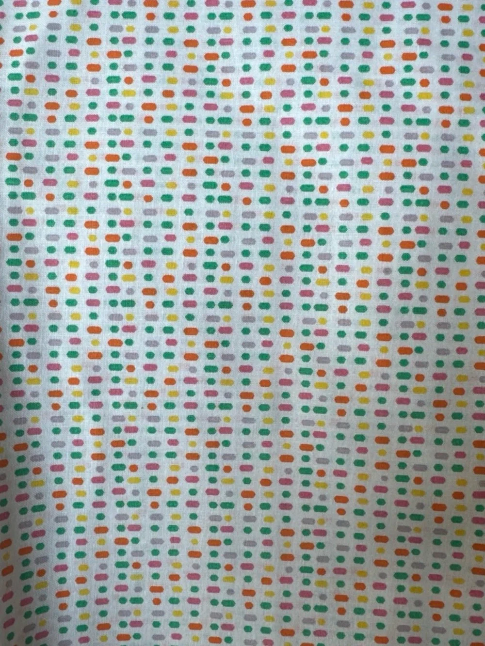 2 Yards Joann Fabrics Discontinued “Confetti Delight” Cotton Flannel Fabric